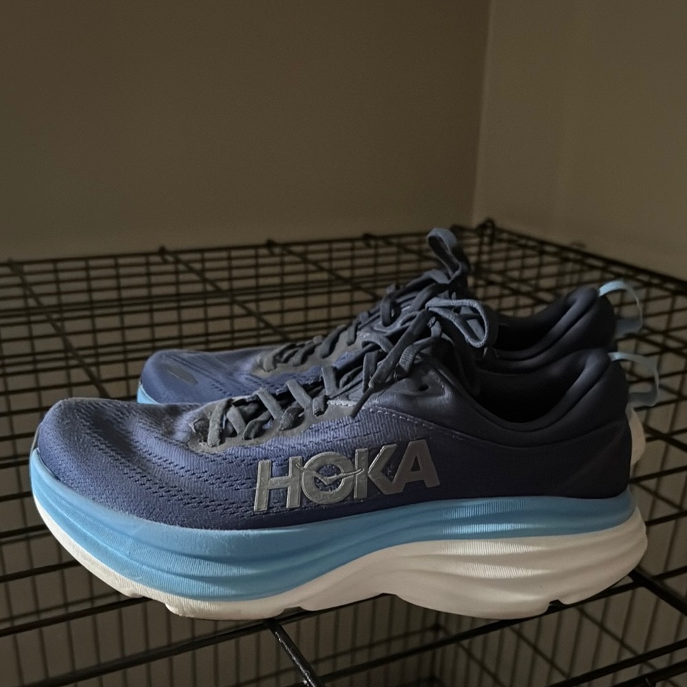 Hoka Blue Running Shoes